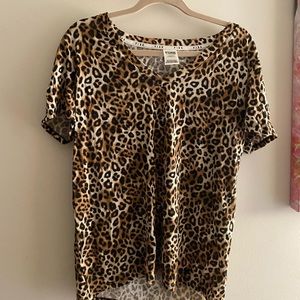 PINK Cheetah print shirt